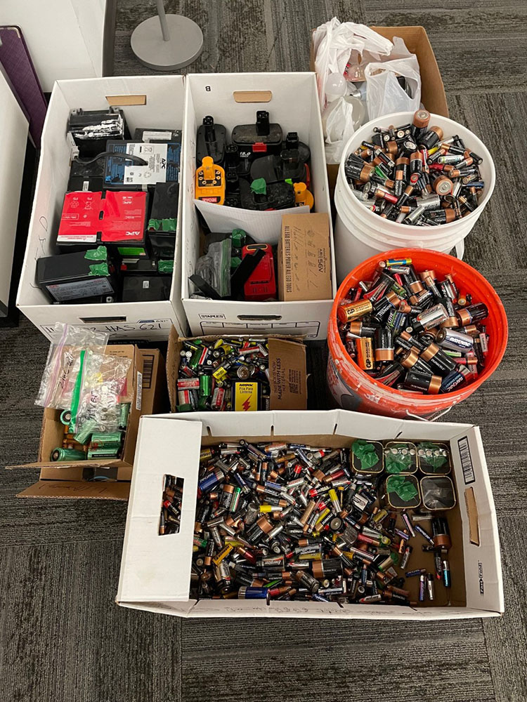 "Battery collection"