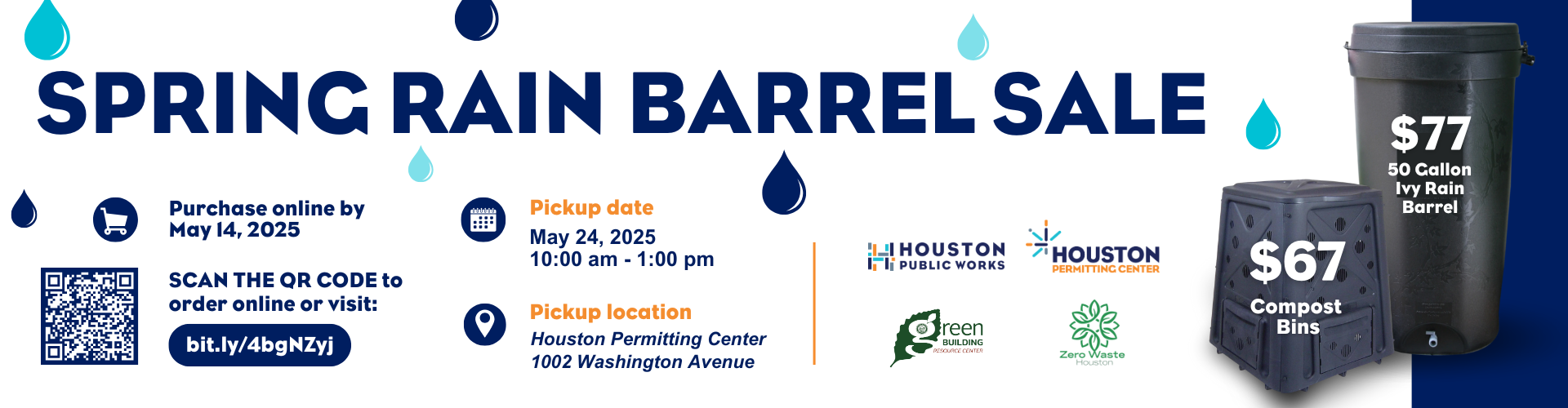 Spring 2025 Rain Barrel